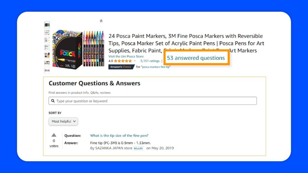 Heres A Screenshot Of Successful Amazon Product Pages With Engaging Qa Sections
